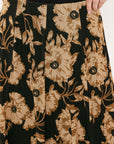 Flying Tomato | Earthen Floral Full Maxi Skirt