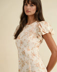 Audrey Puff Sleeve Maxi Dress - My Pampered Life Seattle