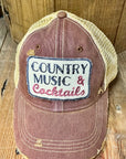 Country Music & Cocktails Hat