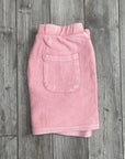 Blossom Pink Corded Shorts
