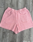 Blossom Pink Corded Shorts