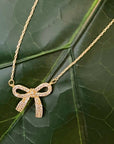 Simply Shine Bow Necklace