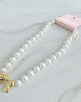 Bow And Pearls Necklace