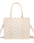Dallas Checkered Tote