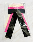 Simply Velvet Bow Hair Clip Set Of 3