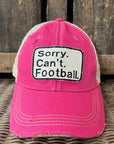 Sorry.Can't.Football Hat - My Pampered Life Seattle