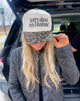 Sorry About My Husband / Wife Vintage Trucker Hat - My Pampered Life Seattle
