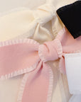 Lovely Edges Bow Hair Clip Set Of 2