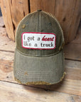 Heart Like a Truck Hat - My Pampered Life Seattle
