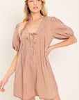 Flying Tomato English Countryside Woven Romper