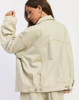Emory Park | Zofia Oversized Twill Jacket