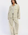 Emory Park | Zofia Oversized Twill Jacket
