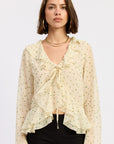 Emory Park | Betty Flutter Top