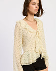 Emory Park | Betty Flutter Top