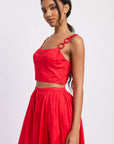 Emory Park | Poppy Crop Top