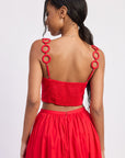 Emory Park | Poppy Crop Top