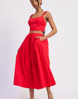 Emory Park | Poppy Crop Top