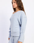 Emory Park Inez Off-Shoulder Ribbed Sweater