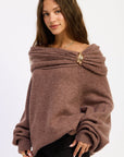 Emory Park | Nadia Off-Shoulder Sweater