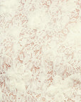 Romantic Sheer Floral Sweater Top