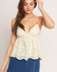 Cottage Dream Woven Top