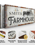 Rustic Farmhouse Sign (Made In USA)