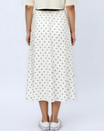 Miss Sparkling | Vintage Polka Dot Midi Skirt
