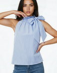 Miss Sparkling | Striped Halter Top