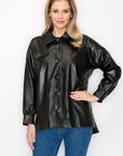 Jiana Leather Jacket - My Pampered Life Seattle