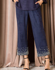 Allure Suede Pant with Pearls - My Pampered Life Seattle