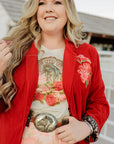 Red Velvet Jacket