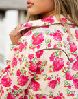 Wild Rose Button Up