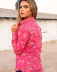 Rebel Rose Button Up