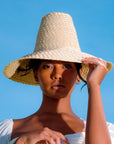 KEMALA Palm Straw Hat In Beige - My Pampered Life Seattle