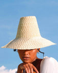 KEMALA Palm Straw Hat In Beige - My Pampered Life Seattle
