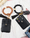 Silicone Key Ring Wallet Bracelet