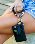 Silicone Key Ring Wallet Bracelet