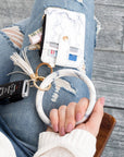 Key Ring ID Wallet Zip Bracelet