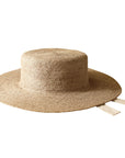 LOLI Jute Straw Hat in Neutral Beige - My Pampered Life Seattle