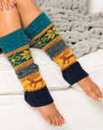 Nordic Snowflake Leg Warmer