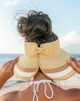 Color Block Roll Up Visors