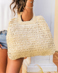 Oversized Straw Tote