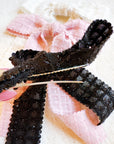 Lace Whisper Bow Clip Set Of 3
