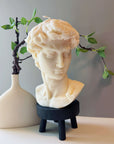 David Head Sculptural Candle | 11" Bust