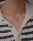 Lucky Lovely Horseshoe Necklace