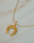 Lucky Lovely Horseshoe Necklace