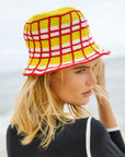 MARGARITA Plaid Crochet Hat - My Pampered Life Seattle