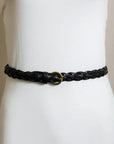 Classic Braided Leather Belt – Timeless Style for Every Outfit