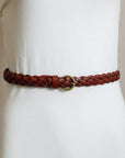 Classic Braided Leather Belt – Timeless Style for Every Outfit