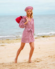 MEGHAN Mini Gingham Dress, in Red - My Pampered Life Seattle